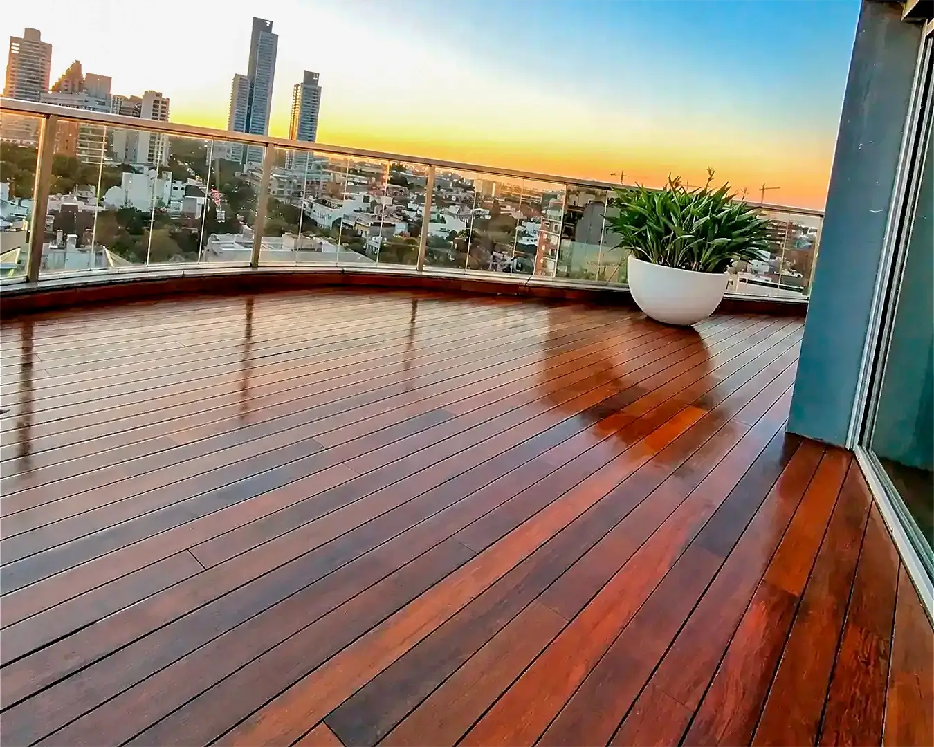 Restauración de decks de madera